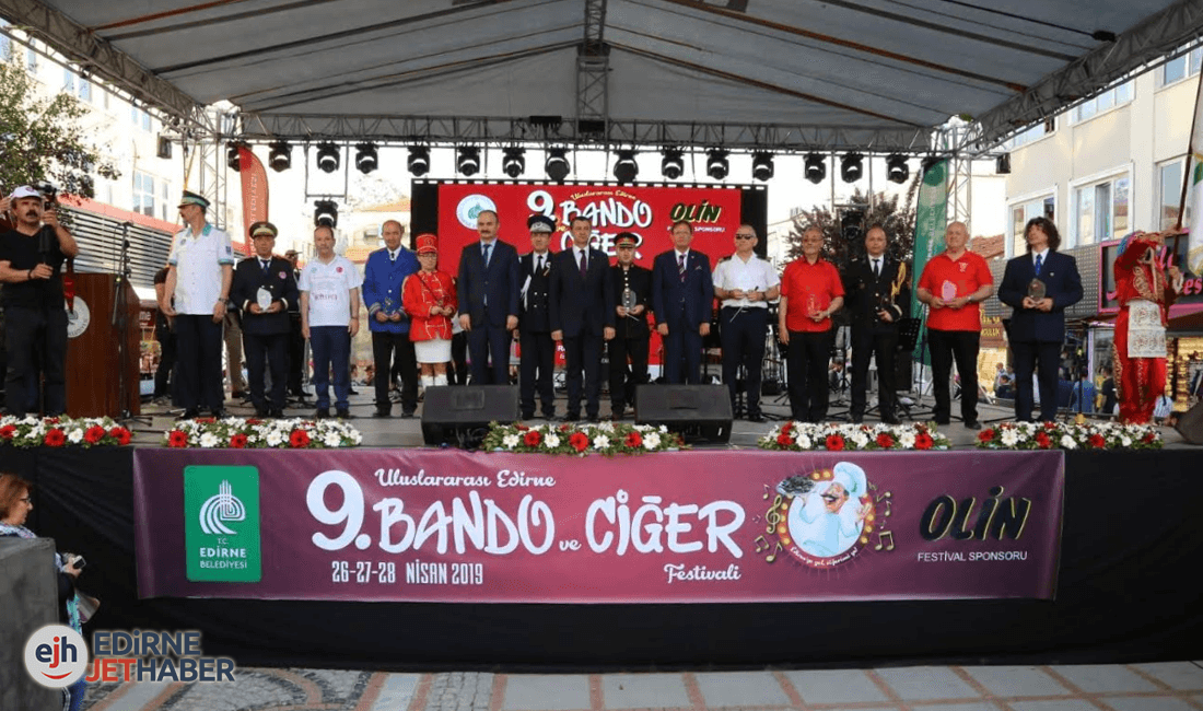 9. Uluslararası Edirne Bando ve Ciğer Festivali Başladı 6