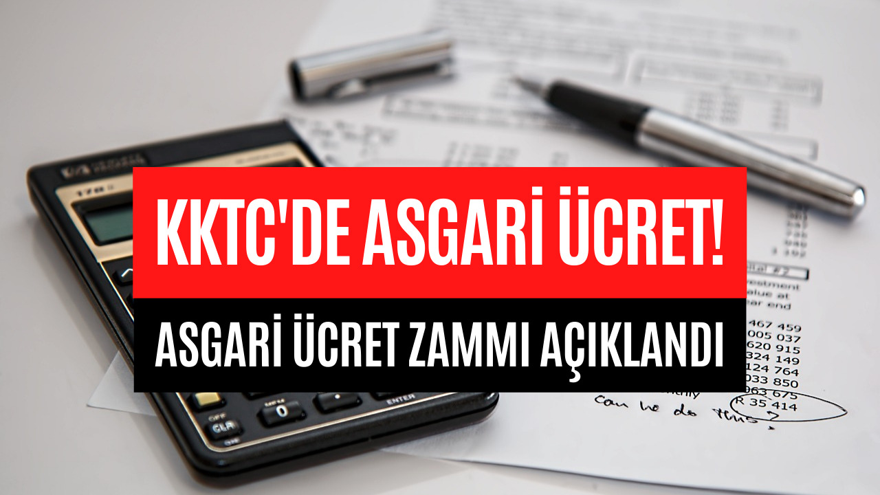 Yavru Vatanda Asgari Ücret Belli Oldu! KKTC Asgari Ücret Ne Kadar?