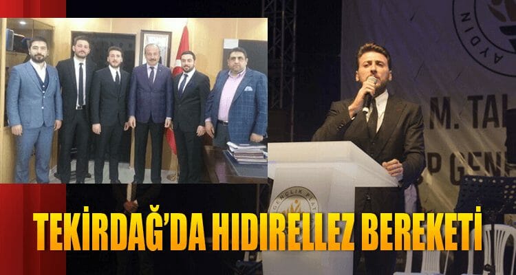 Tekirdağ'da Hıdırellez Bereketi