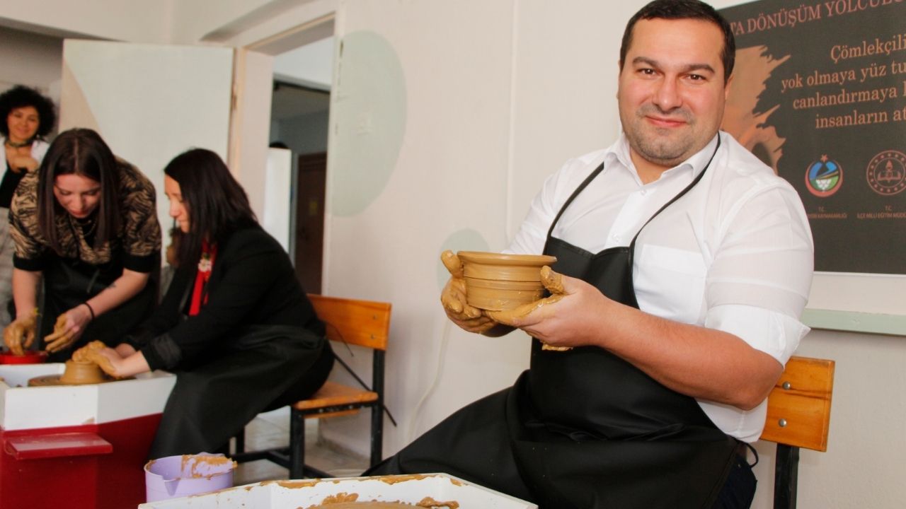 Bilecik'te Unutulan Meslek Tekrar Canlandırılıyor: Çömlekçilik Kursu Açıldı