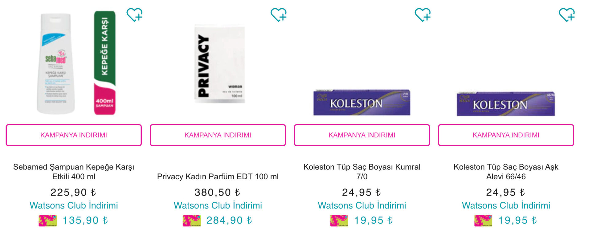 Ne Gratis, Ne Rossmann! Varsa Yoksa Watsons! Yetişen Alır Pek Çok Ürün Yarı Fiyatına Satılıyor!