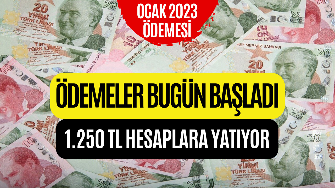 Ödemeler Bugün Hesaplara Yatmaya Başladı! TC Kimlik Numarasının Son Rakamına Göre Veriliyor