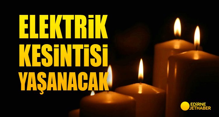 Dikkat: Elektrik Kesintisi Yaşanacak