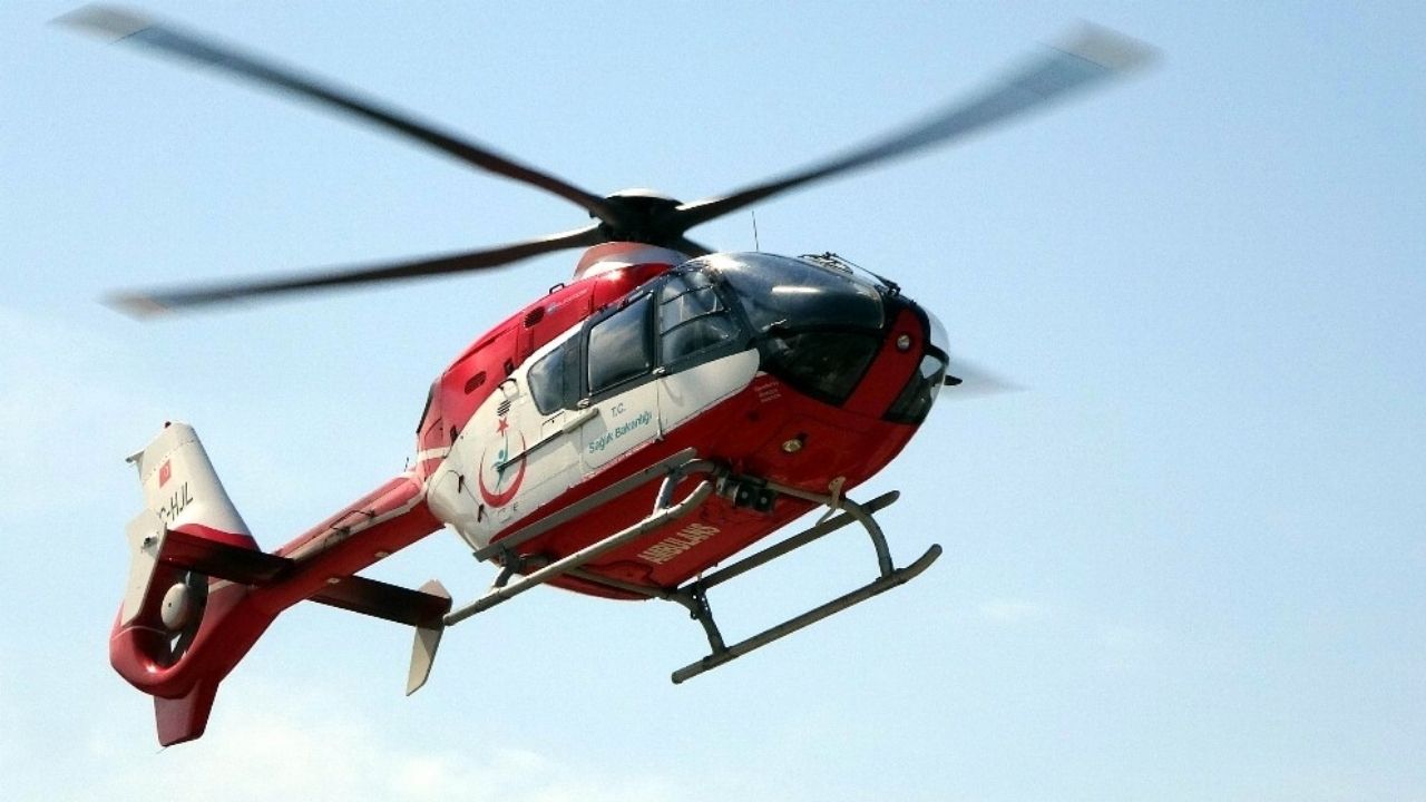 Edirne'deki 6 Aylık Bebek Ambulans Helikopterle Sevk Edildi