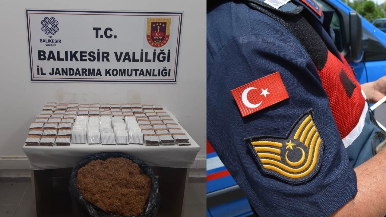 Balıkesir'de Kaçak Tütün Ticaretiyle Mücadele