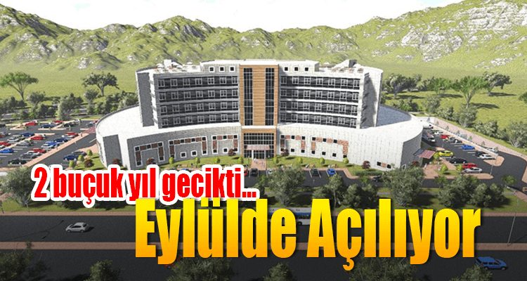 Yeni Devlet Hastanesi Eylülde Hizmete Girecek