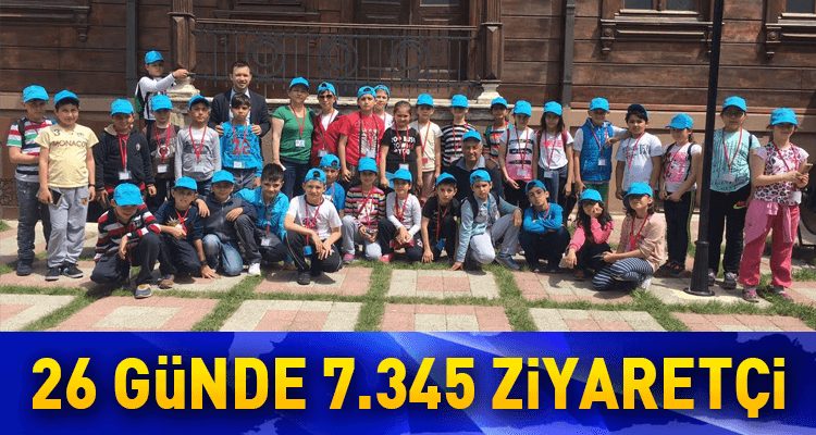 26 Günde 7 Bin Ziyaretçi