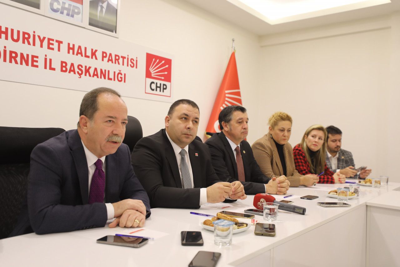 Yeni CHP Edirne İl Başkanı Kahraman Gazetecilerle Buluştu