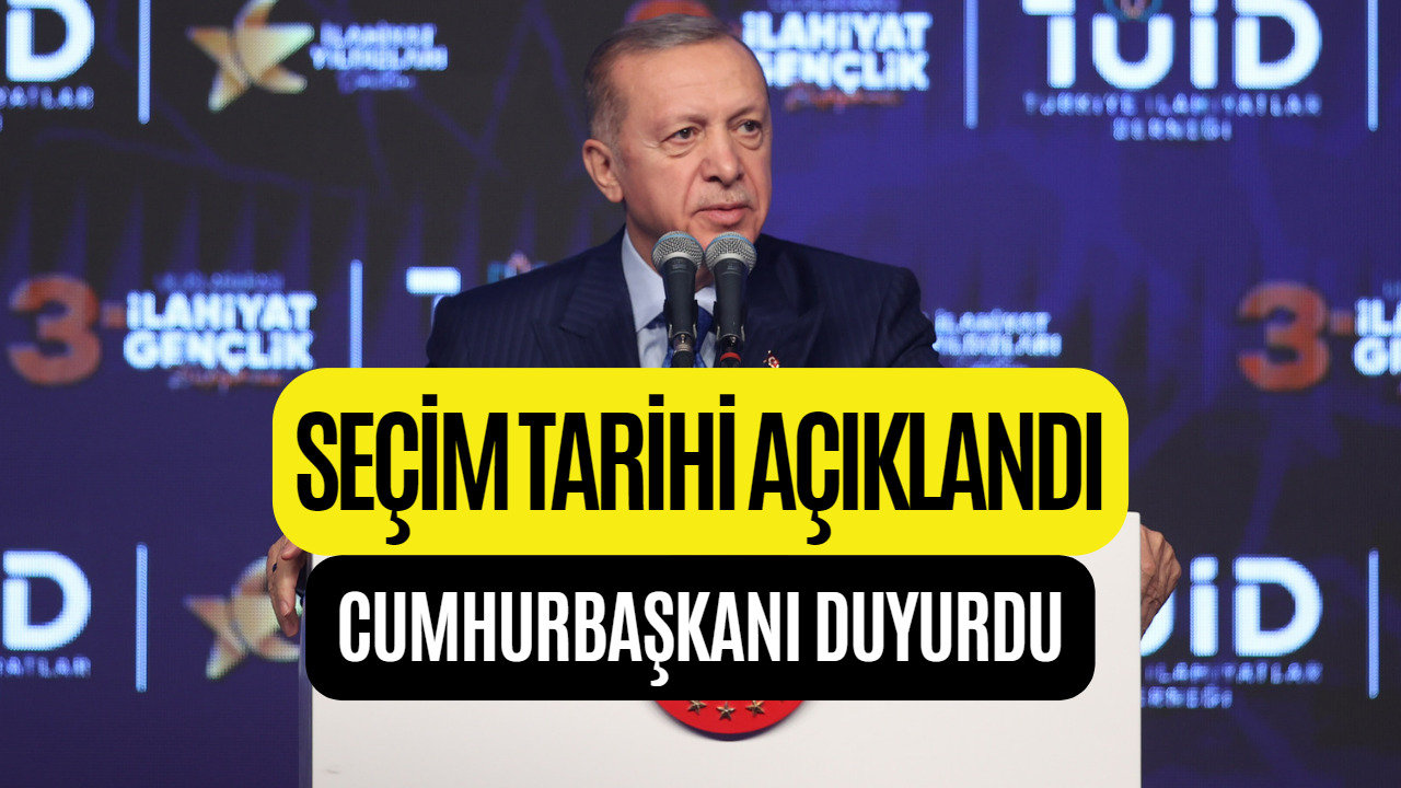 Son Dakika: Seçim Tarihi Belli Oldu! Cumhurbaşkanı Erdoğan Açıkladı