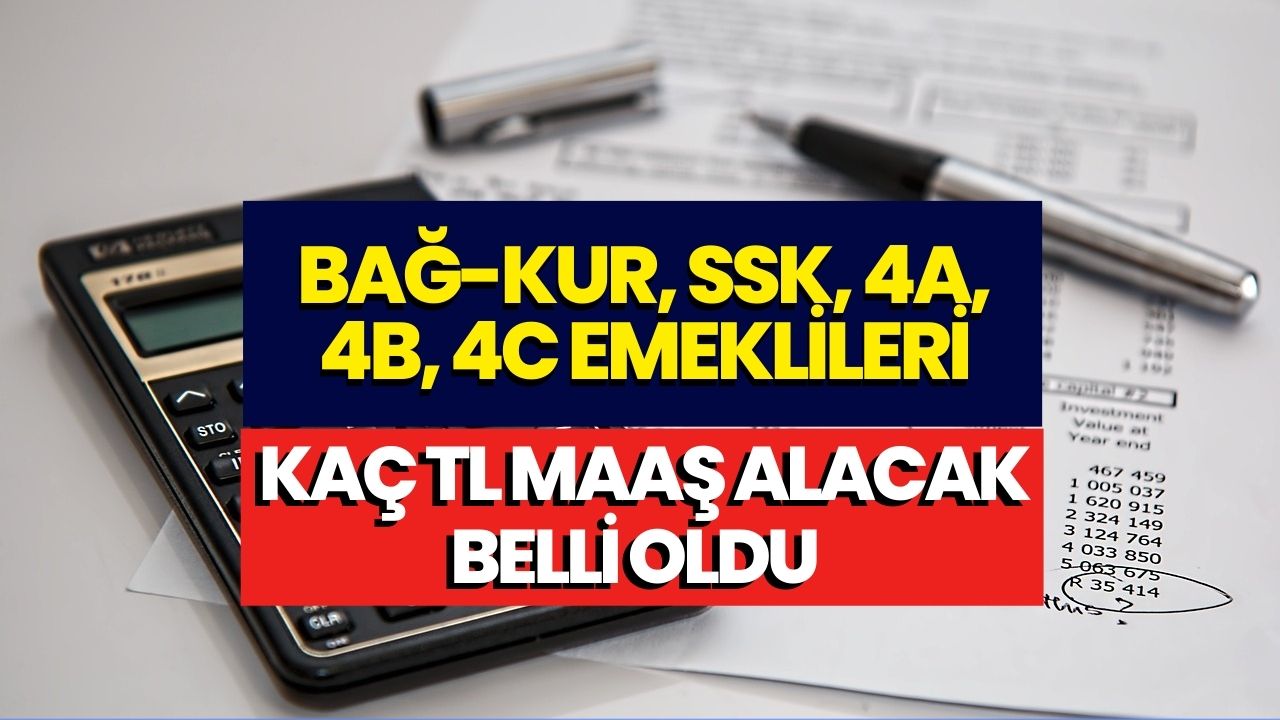 SGK Maaş Hesaplama Robotu Açıldı! Bugün Emekli Olanlar Kaç TL Maaş Alacaklar?