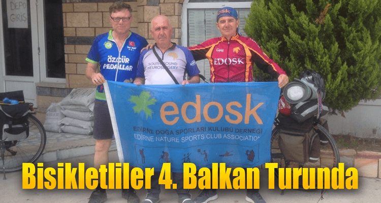 Bisikletliler 4. Balkan Turunda