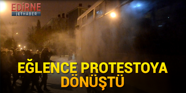 Eğlence Protestoya Dönüştü