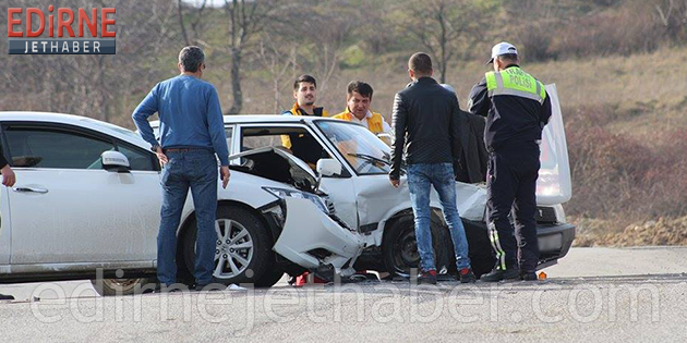 Edirne'de Trafik Kazası