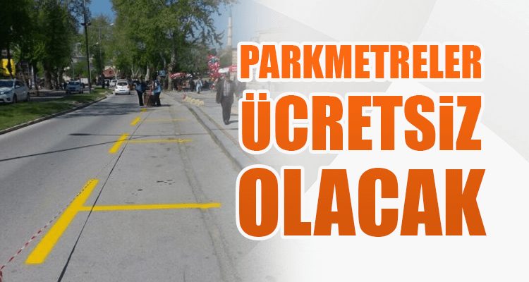 Parkmetreler Ücretsiz Olacak