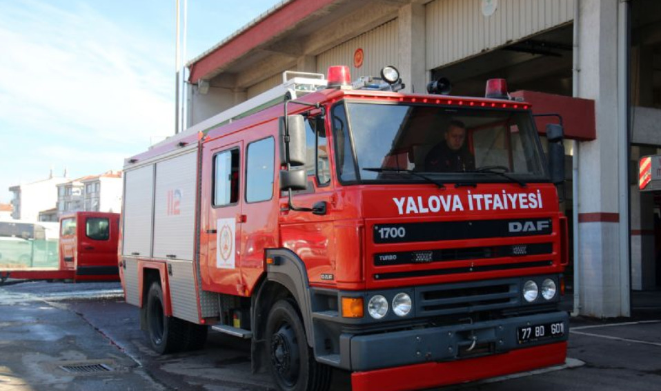 Yalova'daki Otelde Yangın Çıktı!