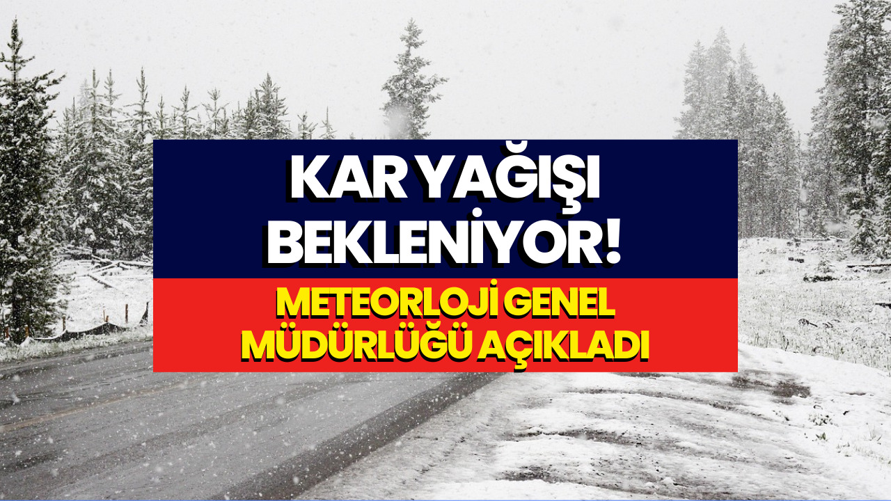 Nihayet Kar Yağışı Geliyor! Kar İçin Sayılı Günler Kaldı