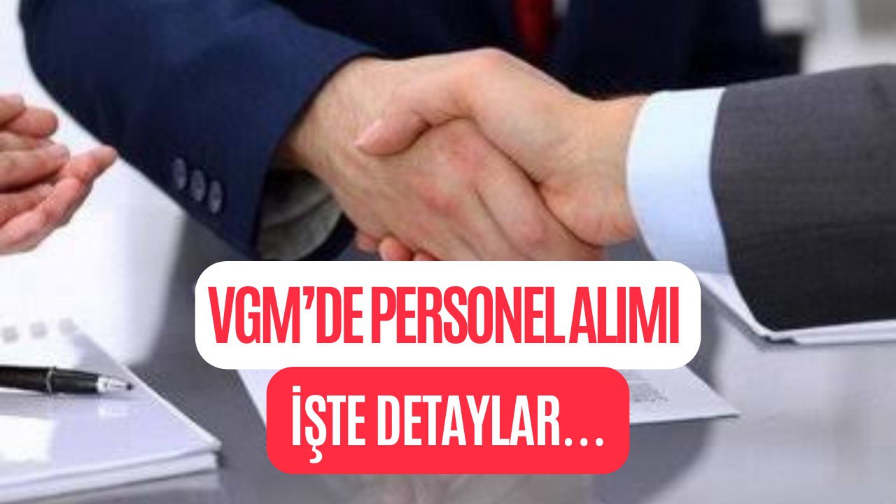 Vakıflar Genel Müdürlüğü'ne Personel Alımı Yapılacak! Elinizi Çabuk Tutun