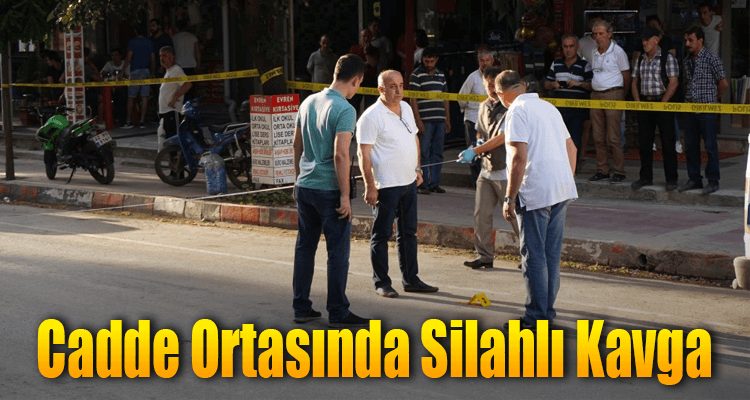 Cadde Ortasında Silahlı Kavga