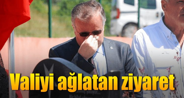 Vali Özdemir'i Ağlatan Ziyaret