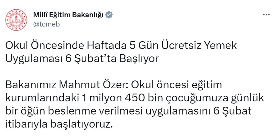 Milli Eğitim Bakanlığı Bugün Açıkladı! İkinci Dönem Başlayacak