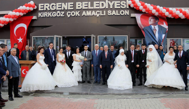 Ergene'de 14 Şubat Nikah Töreni Kayıtları Yapılıyor