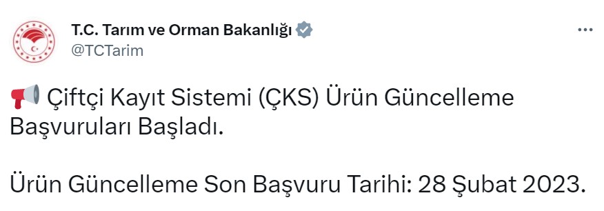 Çiftçiler Dikkat! Başvurular Bugün Başladı