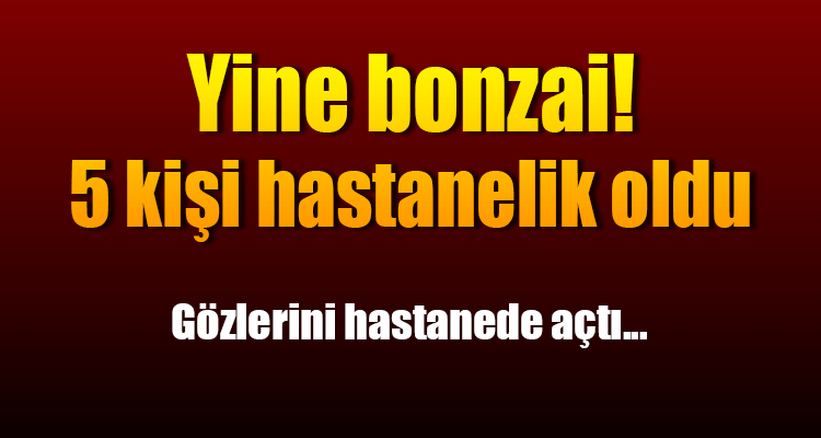 Yine Bonzai! 5 Kişi Hastanelik Oldu