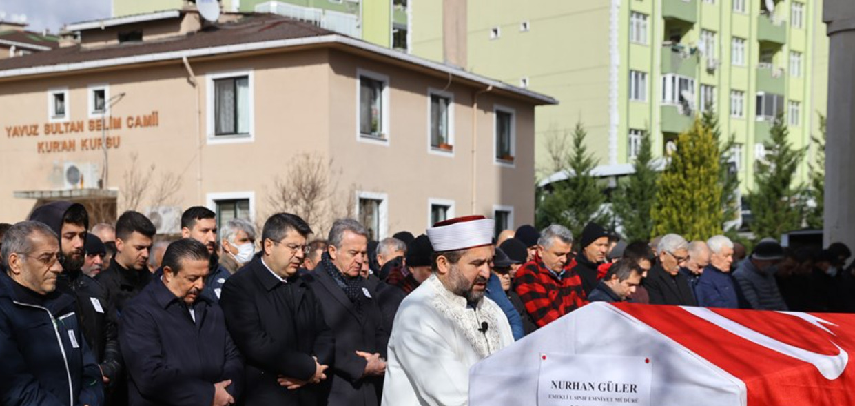 Edirne'de Hayatını Kaybeden Eski Emniyet Müdürü Son Yolculuğuna Uğurlandı