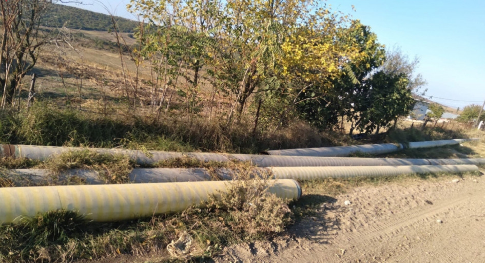 Esetçe'de Doğalgaz Çalışmaları Tamamlandı