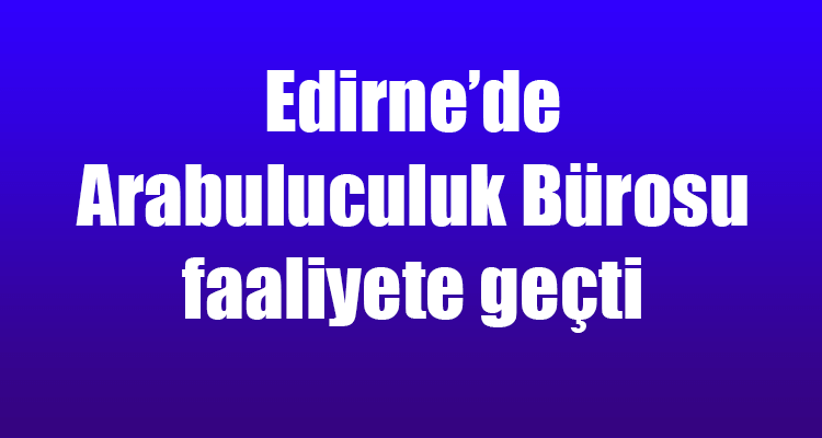 Arabuluculuk Bürosu Faaliyette