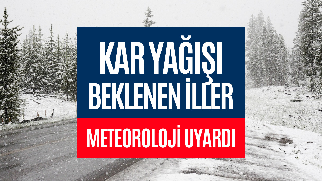 Kuvvetli Kar Yağışı Bekleniyor! 15-16 Şubat Meteoroloji Kar Yağışı Açıklaması