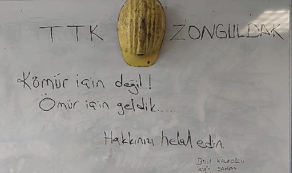 Deprem Bölgesindeki Madencilerden Duygulandıran Mesaj