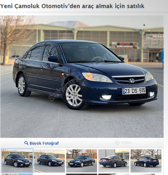 Araç İlanlarında Yeni Çamoluk Otomotiv Dönemi Başladı