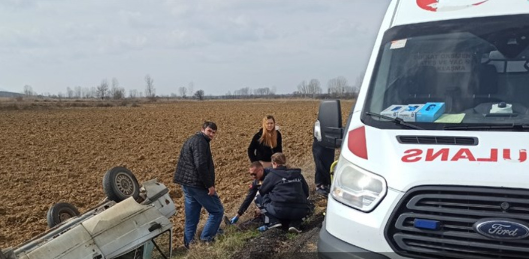 Edirne'de Trafik Kazaları: 5 Yaralı