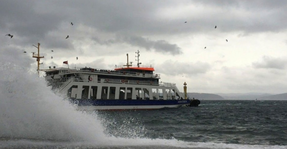 İstanbul'daki Vapur Seferleri Gerçekleştirilemiyor