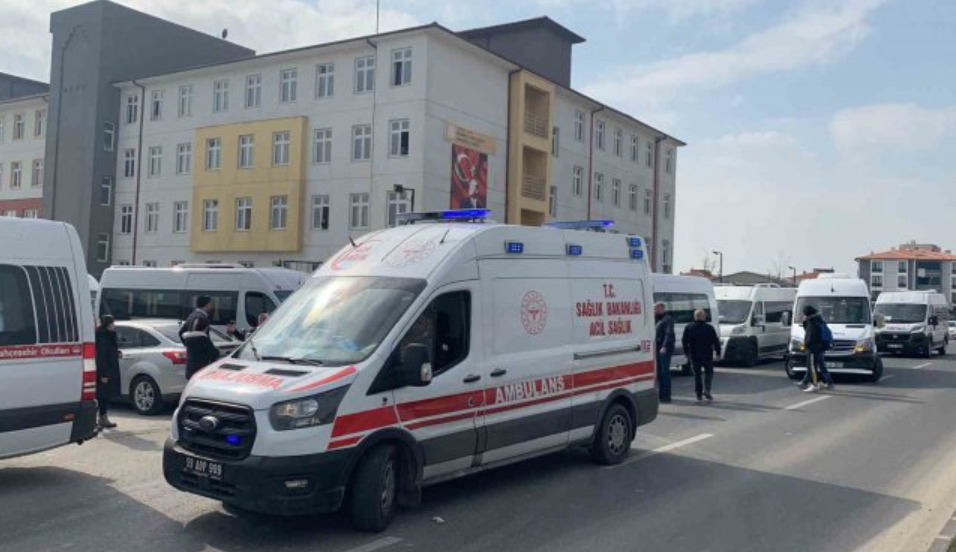 Tekirdağ'da Korkutan Kaza! Lise Öğrencisi Yaralandı