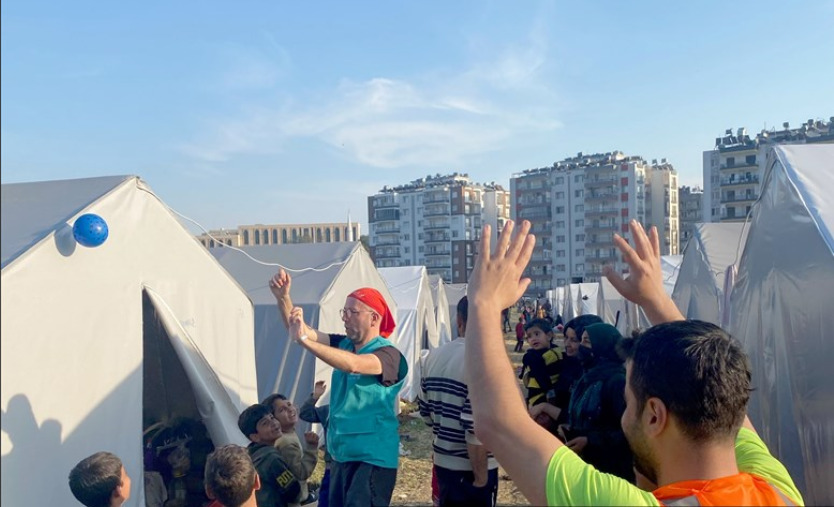 Deprem Bölgesindeki Çocuklar İçin Çalışmalar Devam Ediyor