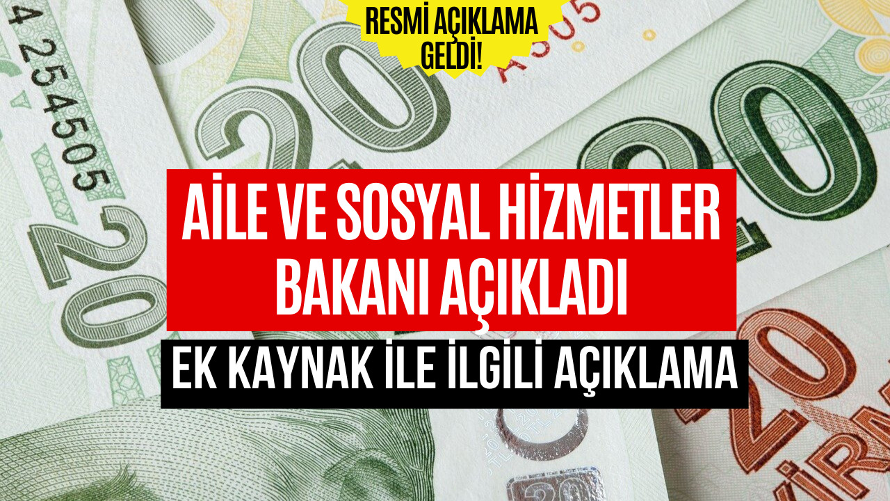 Sosyal Yardımlaşma ve Dayanışma Vakfına Kaynak Aktarıldı! Aile ve Sosyal Hizmetler Bakanı Açıkladı