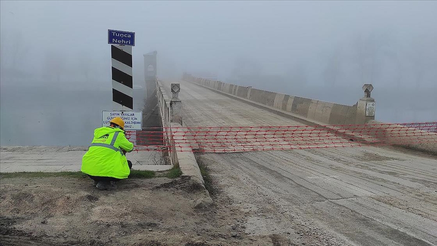 Tunca Köprüsü 5 Gün Trafiğe Kapalı Olacak