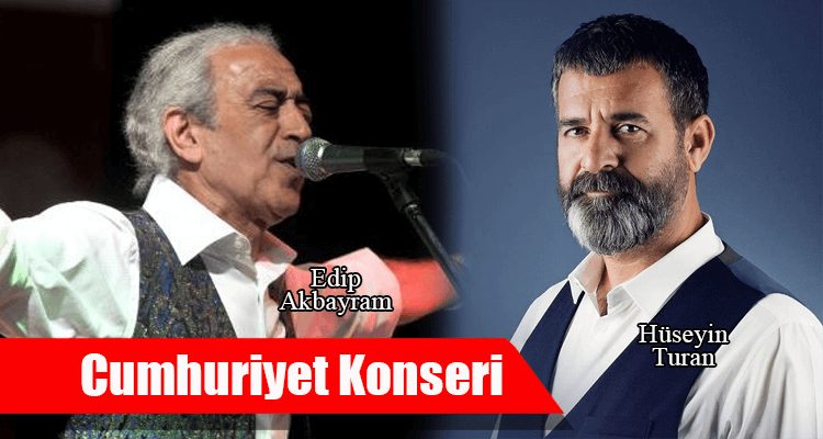 Edip Akbayram ve Hüseyin Turan Sahne Alacak