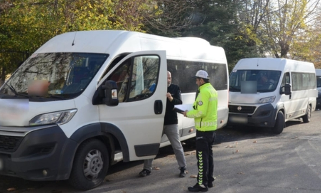 Kırklareli'nde Okul Servisleri Denetlendi