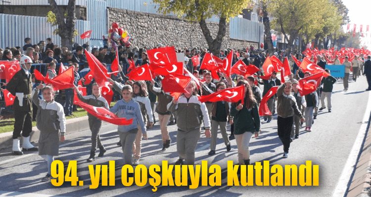 94. Yıl Coşkuyla Kutlandı