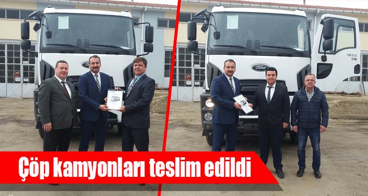 Çöp Kamyonları Teslim Edildi