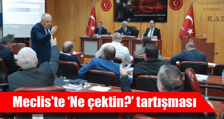 Meclis'te 'Ne Çektin?' Tartışması