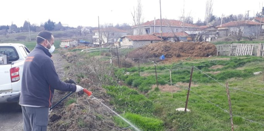 Lüleburgaz'da Haşere ve Sineklere Karşı İlaçlama Yapıldı