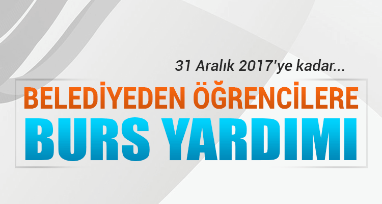 Belediyeden Öğrencilere Burs Yardımı