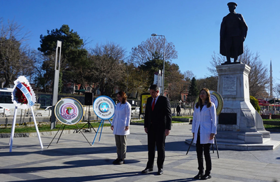 Edirne'de 14 Mart Tıp Bayramı Kutlandı