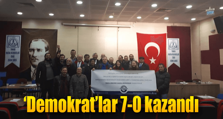 'Demokrat'lar 7-0 Kazandı