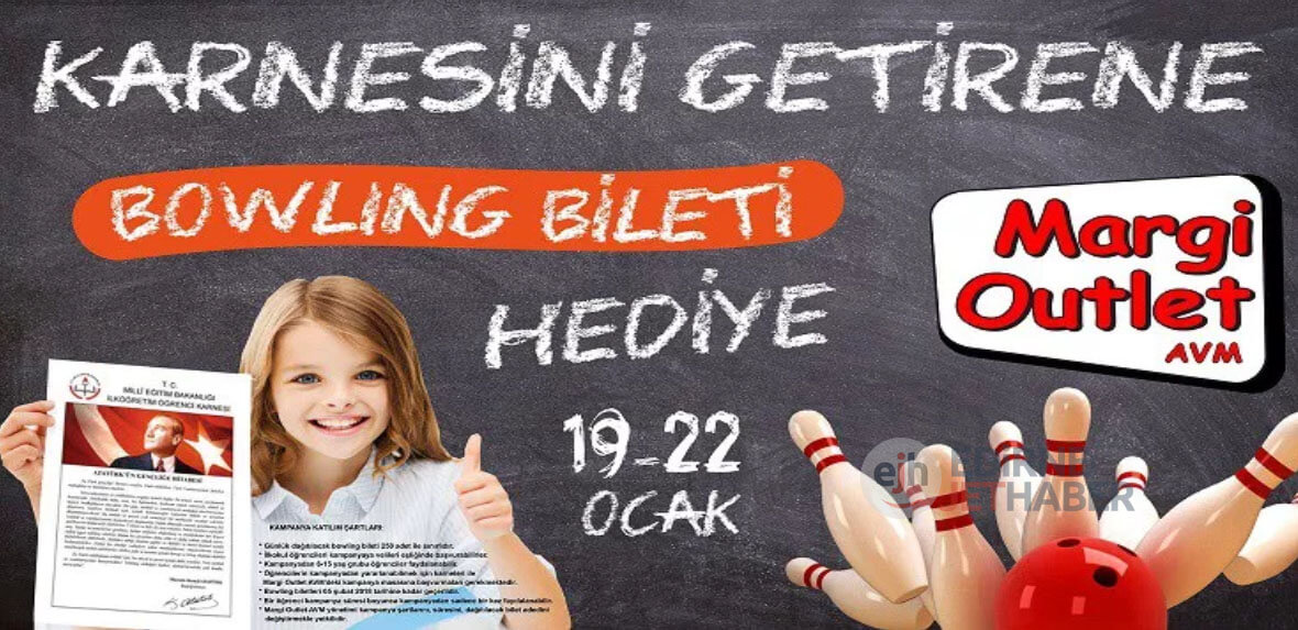 Öğrencilere Ücretsiz Bowling ve Oyun Bileti