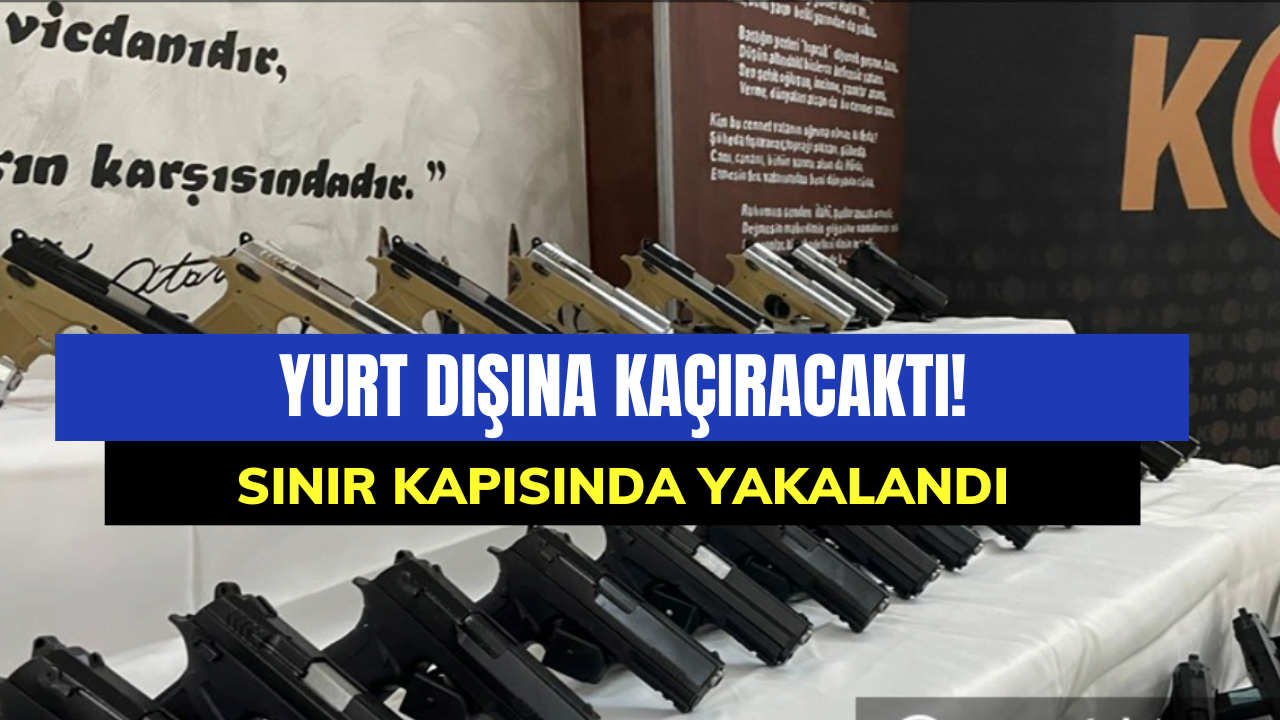 Edirne'de Çok Sayıda Ruhsatsız Tabancayla Yakalanan Şahıs Tutuklandı